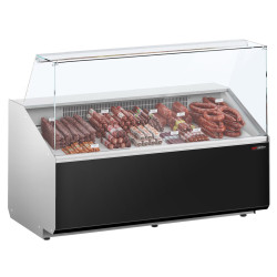 Vitrina frigorifica pentru magazin GGM Gastro KTJI159E (Black)
