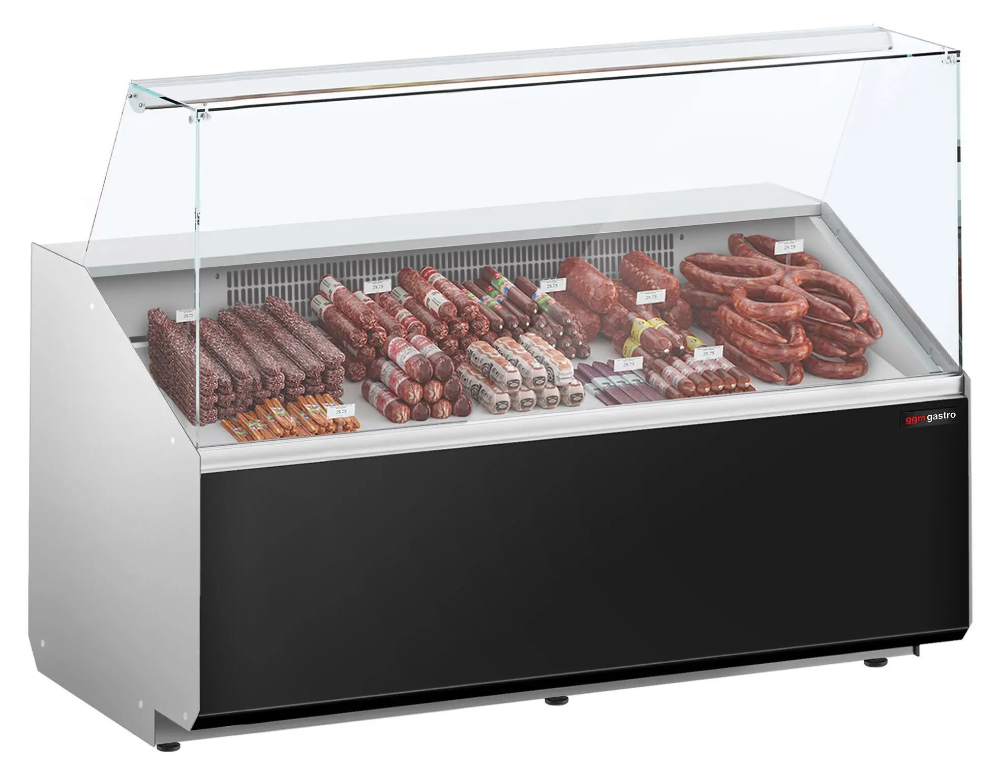 Vitrina frigorifica pentru magazin GGM Gastro KTJI159E (Black)