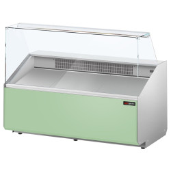 Vitrina frigorifica pentru magazin GGM Gastro KTJI159E-G (Green) Thumb