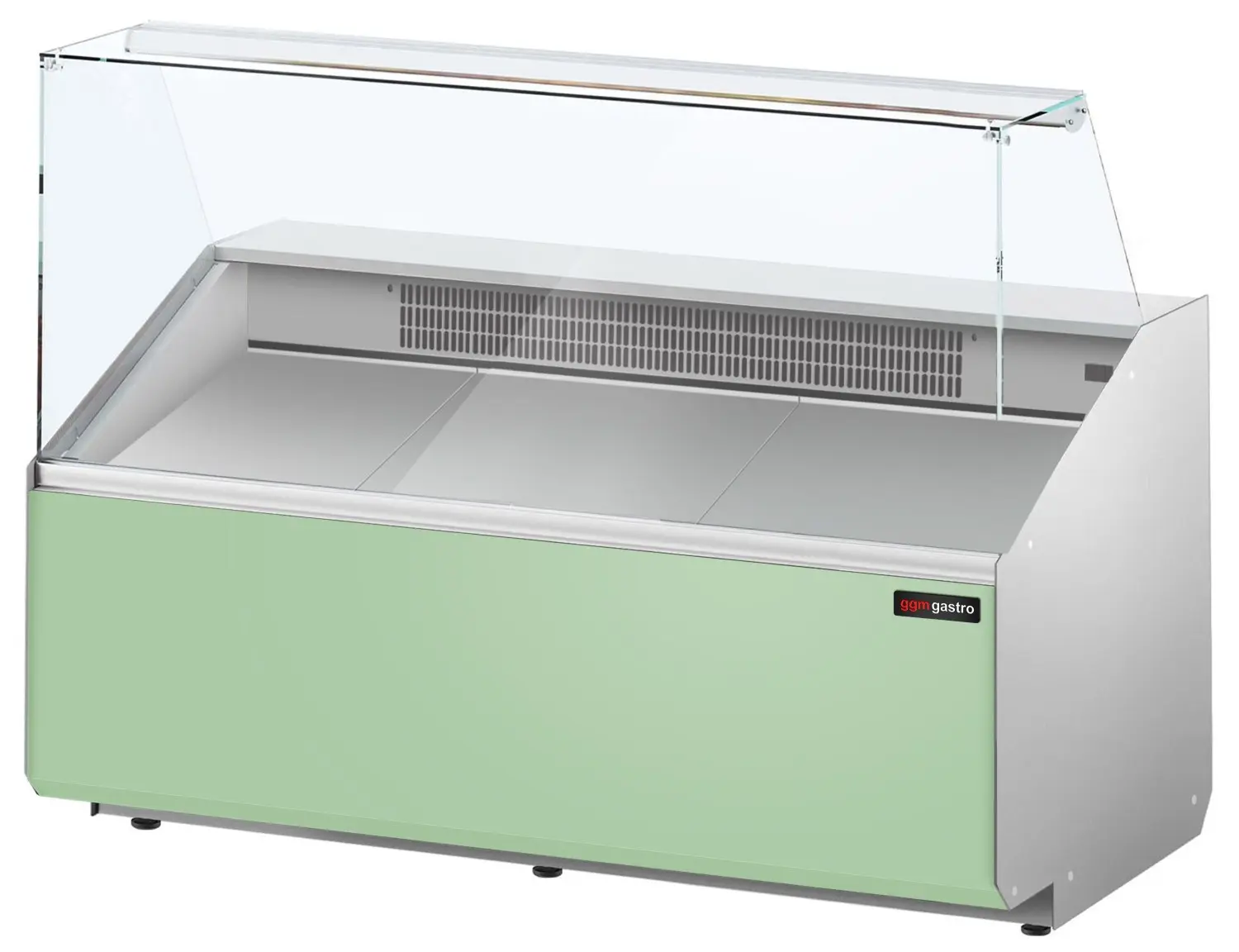 Vitrina frigorifica pentru magazin GGM Gastro KTJI159E-G (Green) - 3