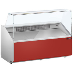 Vitrina frigorifica pentru magazin GGM Gastro KTJI159E-R (Red) Thumb