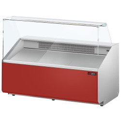 Vitrina frigorifica pentru magazin GGM Gastro KTJI159E-R (Red) Thumb