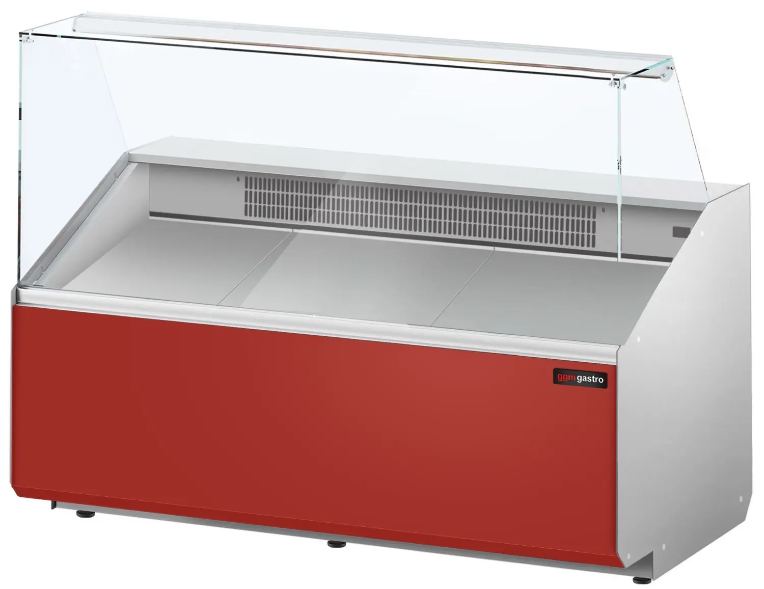 Vitrina frigorifica pentru magazin GGM Gastro KTJI159E-R (Red) - 3