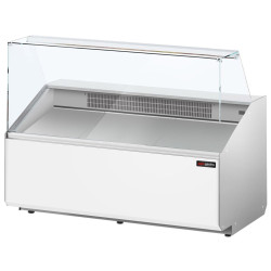 Vitrina frigorifica pentru magazin GGM Gastro KTJI159E-W (White) Thumb