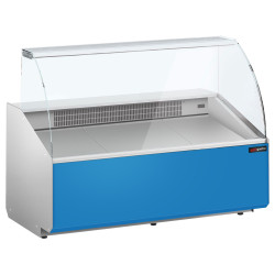 Vitrina frigorifica pentru magazin GGM Gastro KTJI159G-B (Blue) Thumb