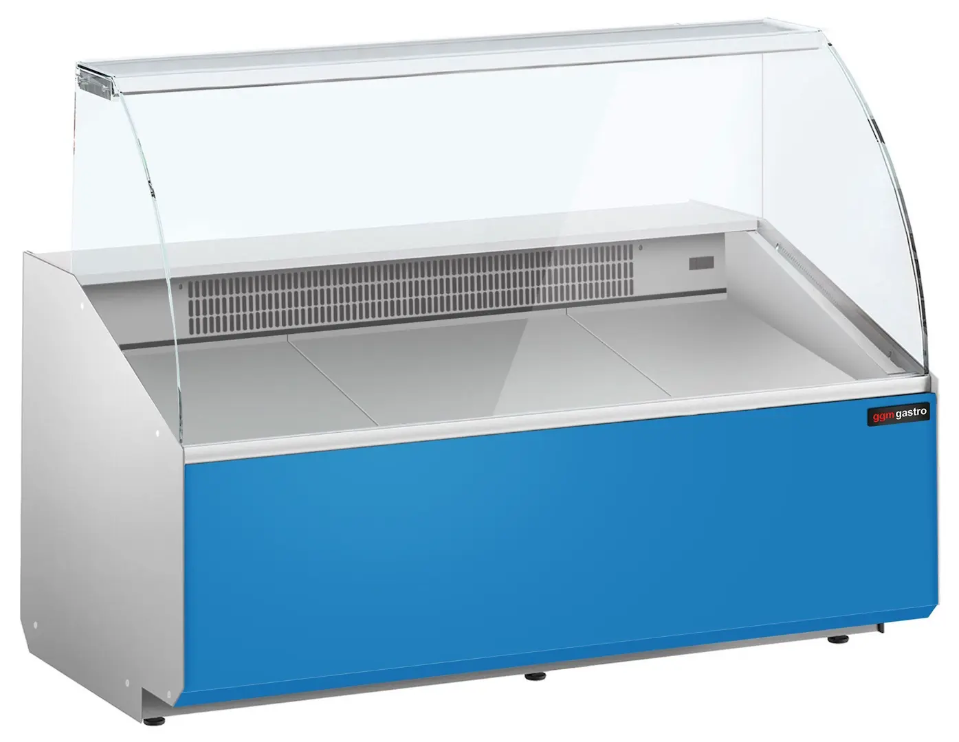 Vitrina frigorifica pentru magazin GGM Gastro KTJI159G-B (Blue) - 2