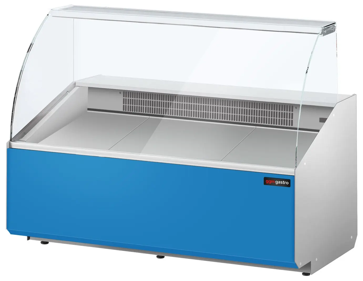 Vitrina frigorifica pentru magazin GGM Gastro KTJI159G-B (Blue) - 3