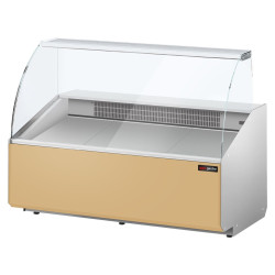 Холодильная витрина для магазина GGM Gastro KTJI159G-BG (Beige) Thumb