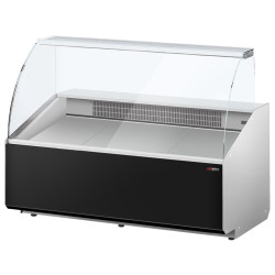 Холодильная витрина для магазина GGM Gastro KTJI159G (Black) Thumb