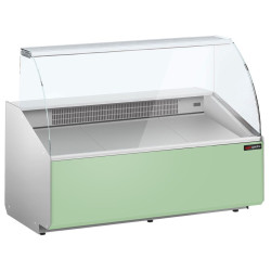 Vitrina frigorifica pentru magazin GGM Gastro KTJI159G-G (Green) Thumb