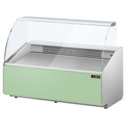 Vitrina frigorifica pentru magazin GGM Gastro KTJI159G-G (Green) Thumb