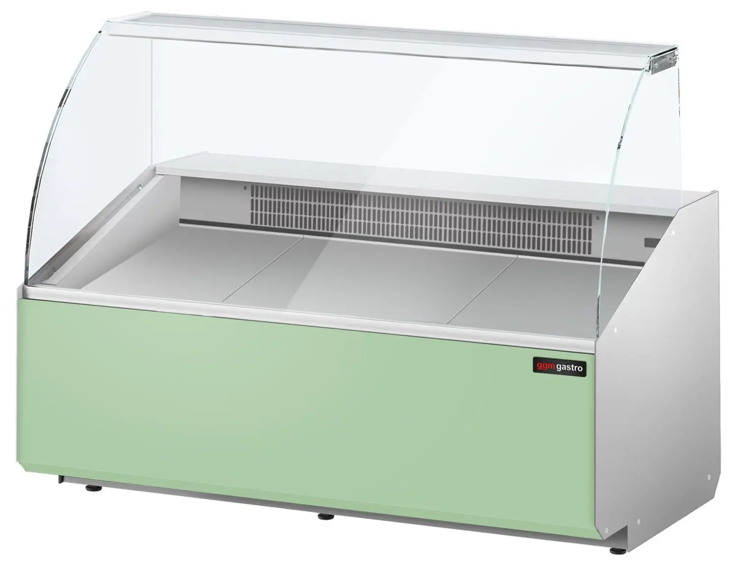 Vitrina frigorifica pentru magazin GGM Gastro KTJI159G-G (Green) - 3