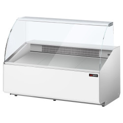 Vitrina frigorifica pentru magazin GGM Gastro KTJI159G-W (White) Thumb