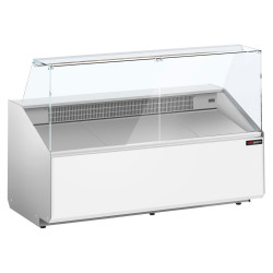 Vitrina frigorifica pentru magazin GGM Gastro KTJI209E-W (White) Thumb