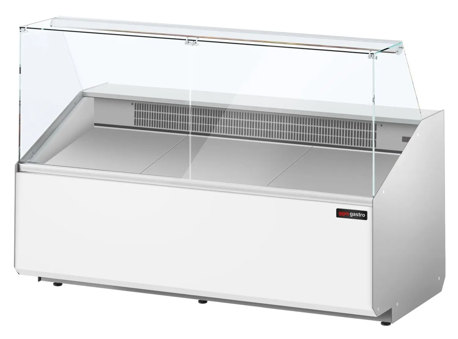 Vitrina frigorifica pentru magazin GGM Gastro KTJI209E-W (White) - 3