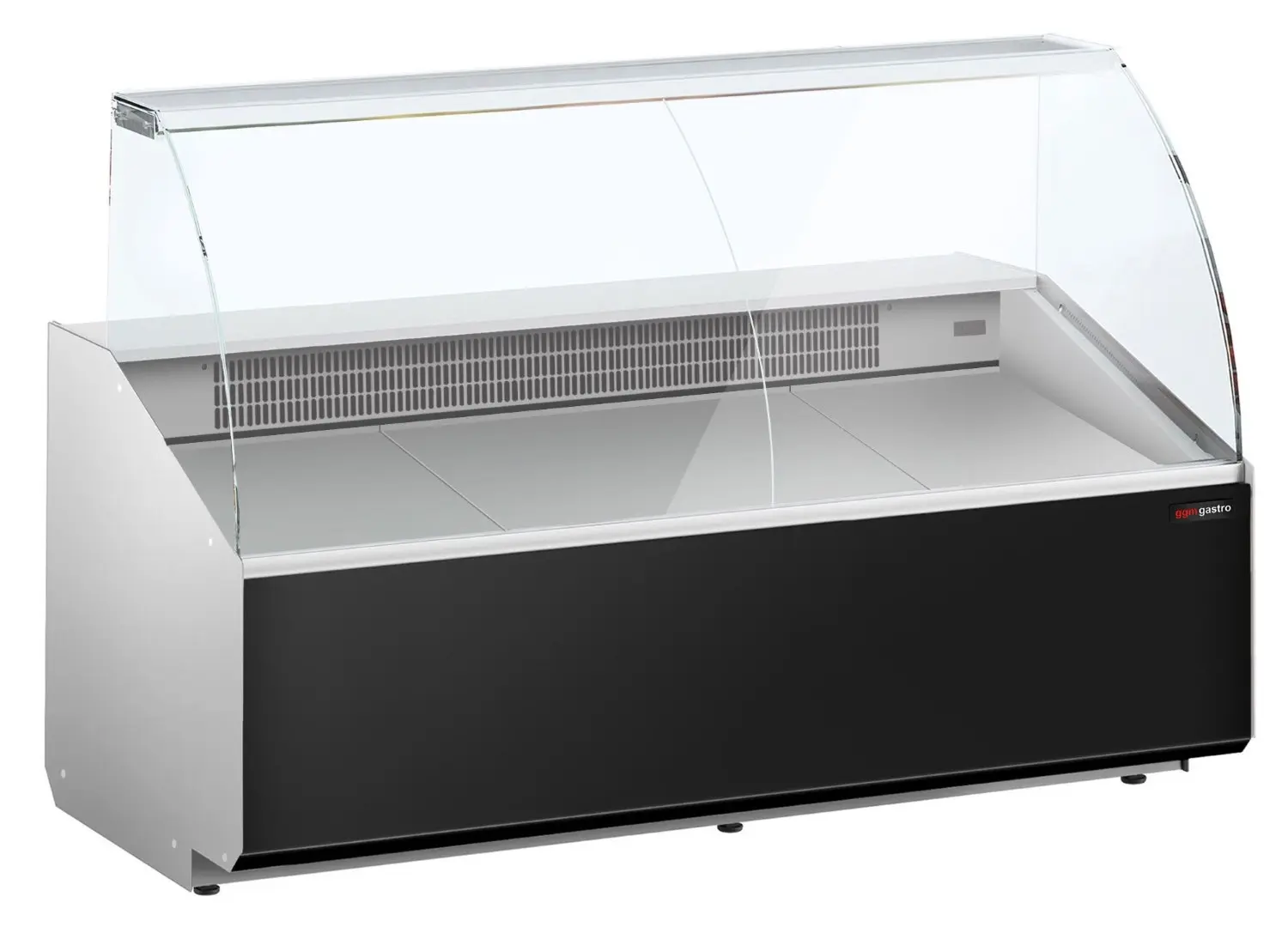 Vitrina frigorifica pentru magazin GGM Gastro KTJI209G (Black) - 2