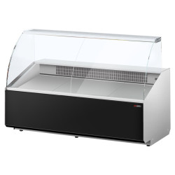 Vitrina frigorifica pentru magazin GGM Gastro KTJI209G (Black) Thumb