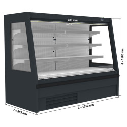 Vitrina frigorifica pentru magazin GGM Gastro SKAVENR512 (Black) Thumb