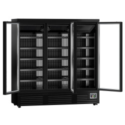 Vitrina frigorifica pentru magazin GGM Gastro WKBL1100 (Black) Thumb