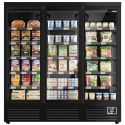Vitrina frigorifica pentru magazin GGM Gastro WKBL1100 (Black) Thumb