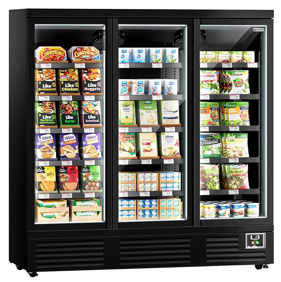 Vitrina frigorifica pentru magazin GGM Gastro WKBL1100 (Black)