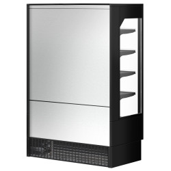 Холодильная витрина для магазина GGM Gastro WKBL137D (Black) Thumb