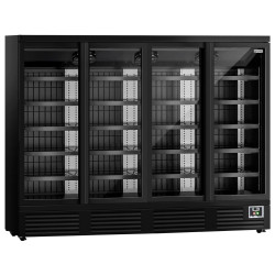 Холодильная витрина для магазина GGM Gastro WKBL1500 (Black) Thumb