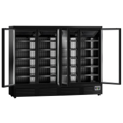 Холодильная витрина для магазина GGM Gastro WKBL1500 (Black) Thumb