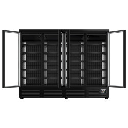 Холодильная витрина для магазина GGM Gastro WKBL1500 (Black) Thumb