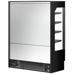 Холодильная витрина для магазина GGM Gastro WKBL157D (Black) Thumb