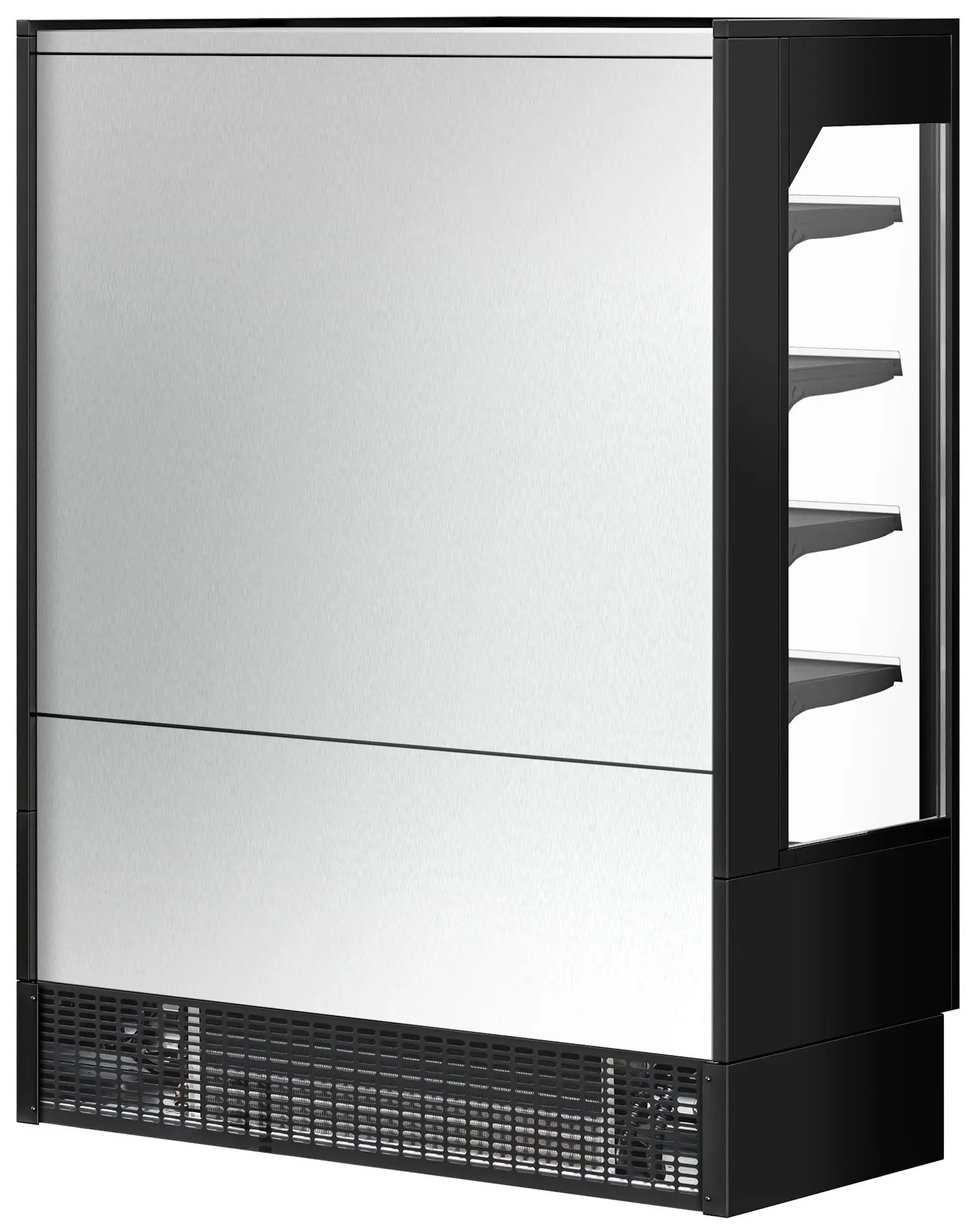 Холодильная витрина для магазина GGM Gastro WKBL157D (Black) - 6