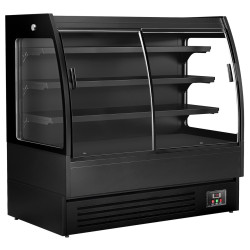 Холодильная витрина для магазина GGM Gastro WKBL158RSD (Black) Thumb