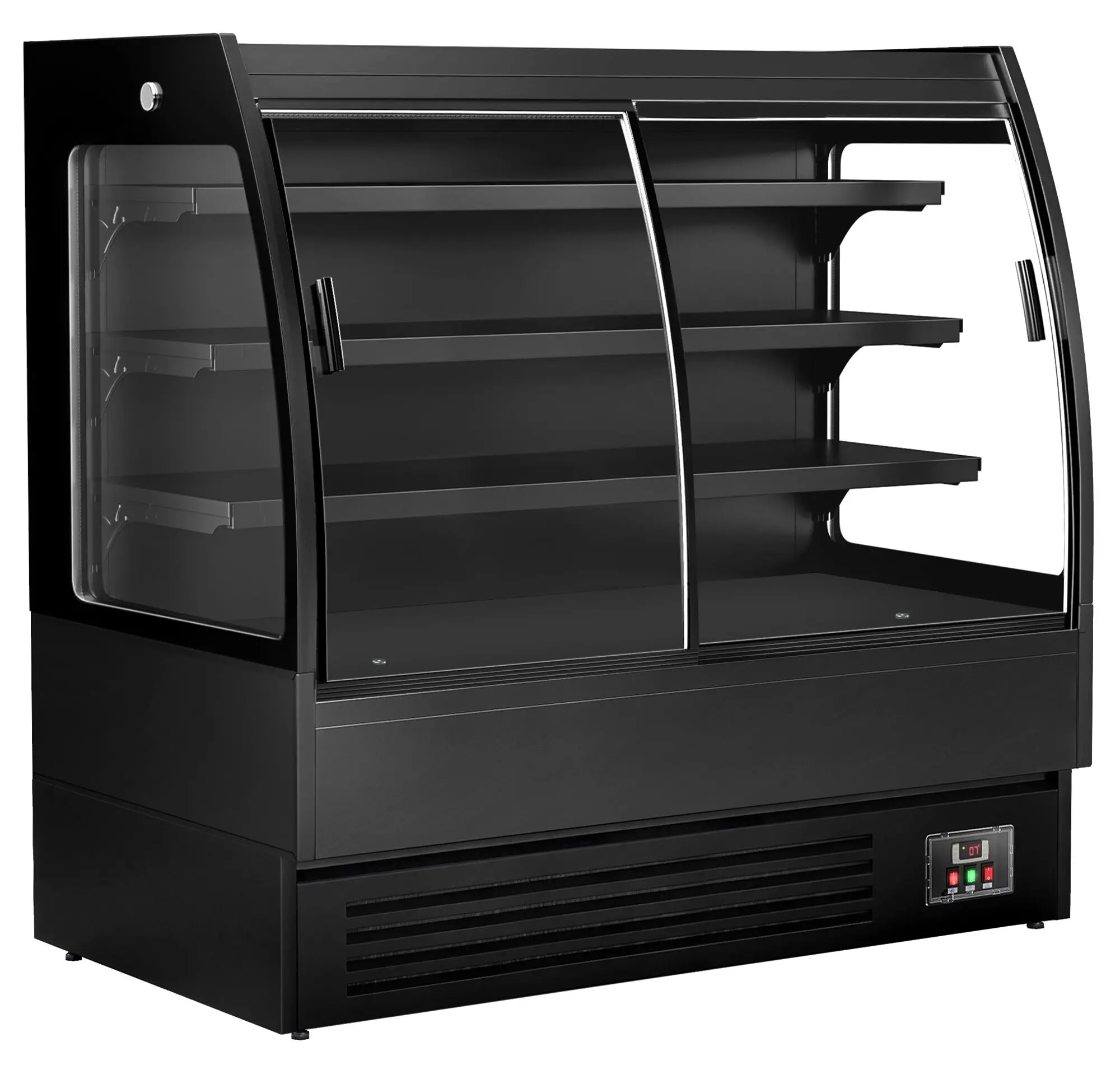 Холодильная витрина для магазина GGM Gastro WKBL158RSD (Black) - 2