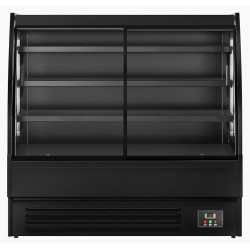 Холодильная витрина для магазина GGM Gastro WKBL158RSD (Black) Thumb