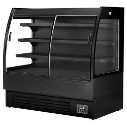Холодильная витрина для магазина GGM Gastro WKBL158RSD (Black) Thumb