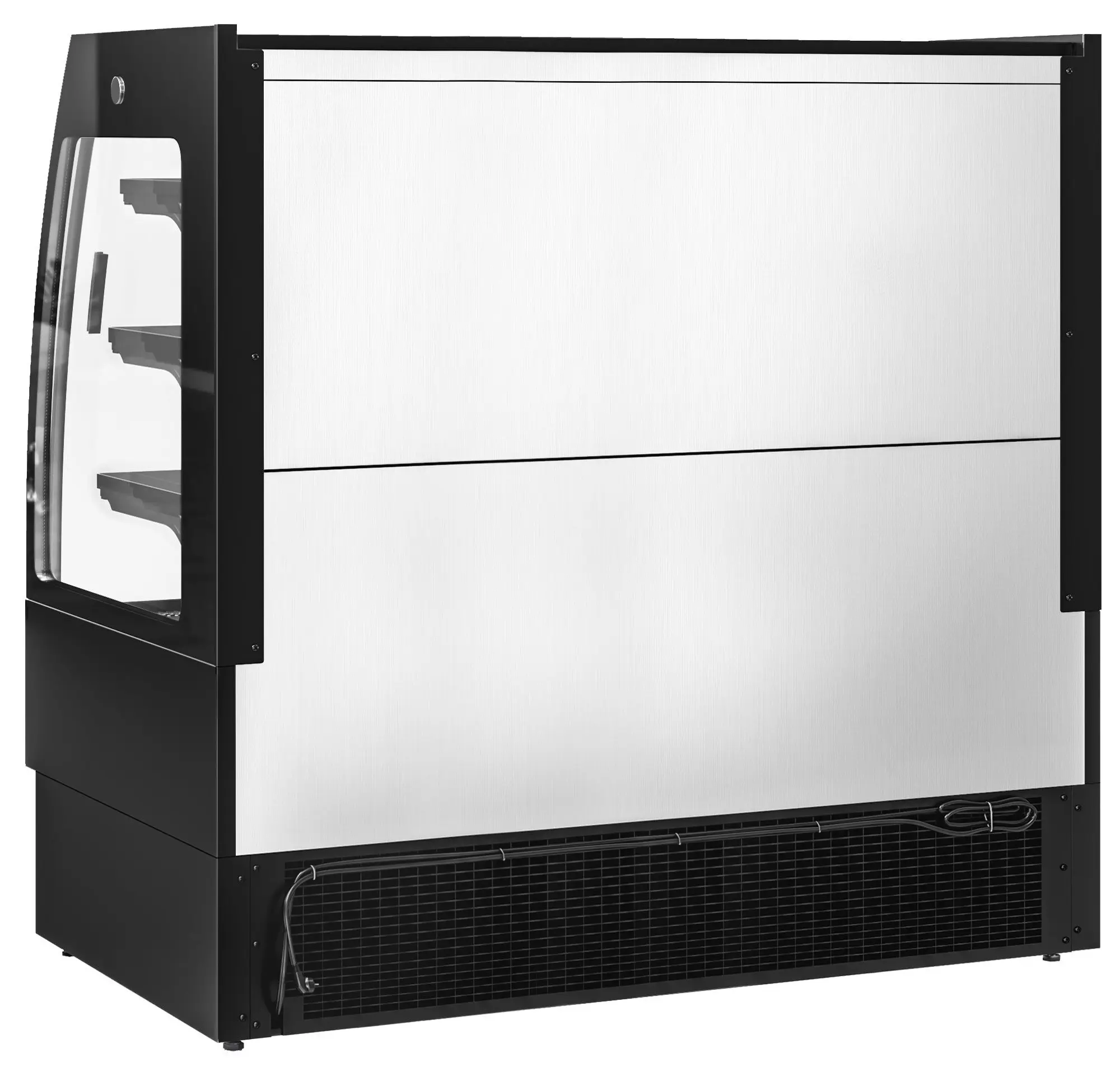 Холодильная витрина для магазина GGM Gastro WKBL158RSD (Black) - 5