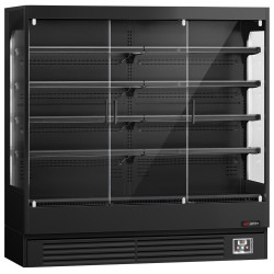Холодильная витрина для магазина GGM Gastro WKBL197 (Black) Thumb