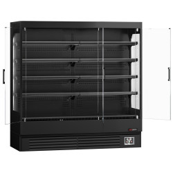 Холодильная витрина для магазина GGM Gastro WKBL197 (Black) Thumb