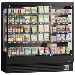 Холодильная витрина для магазина GGM Gastro WKBL197 (Black)
