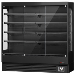 Холодильная витрина для магазина GGM Gastro WKBL197 (Black) Thumb
