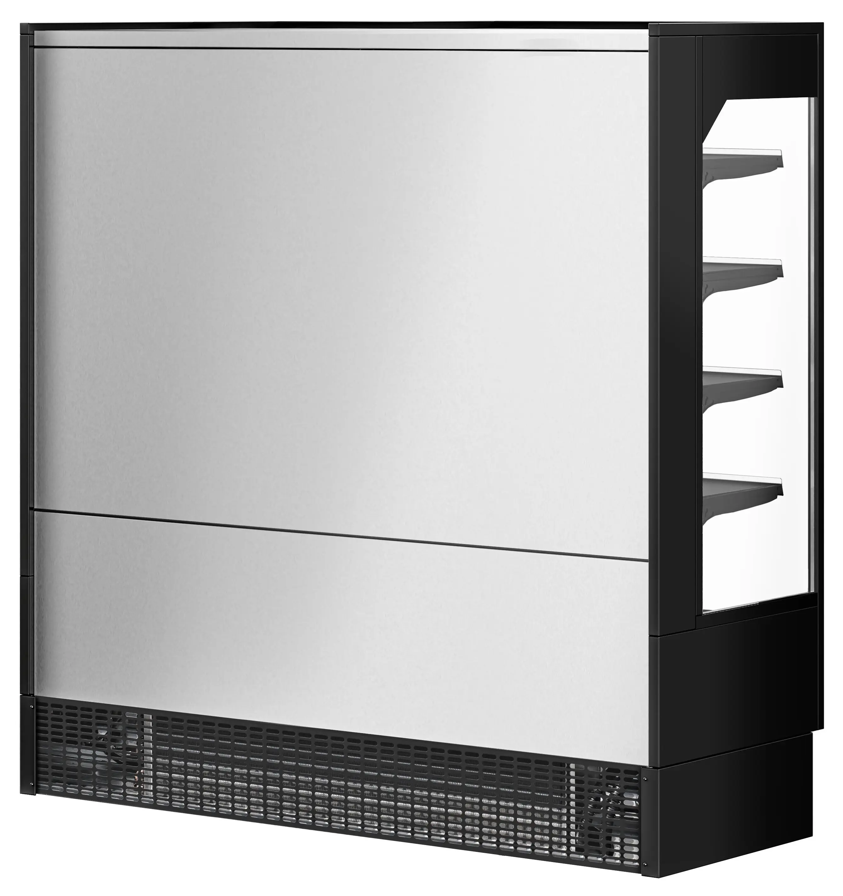 Холодильная витрина для магазина GGM Gastro WKBL197 (Black) - 6