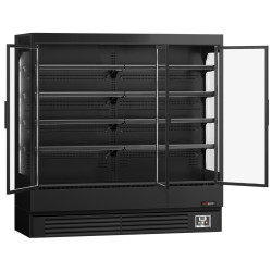 Холодильная витрина для магазина GGM Gastro WKBL197D (Black) Thumb