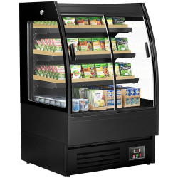 Vitrina frigorifica pentru magazin GGM Gastro WKBL98RSD (Black)