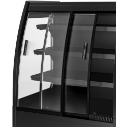 Vitrina frigorifica pentru magazin GGM Gastro WKBL98RSD (Black) Thumb