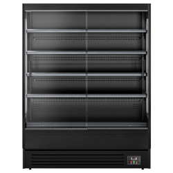 Холодильная витрина для магазина GGM Gastro WKBLS157 (Black) Thumb