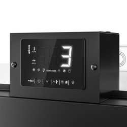 Холодильная витрина для магазина GGM Gastro WKRA18 (Black) Thumb