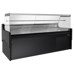 Холодильная витрина для мяса GGM Gastro KFTH248 (Black) Thumb