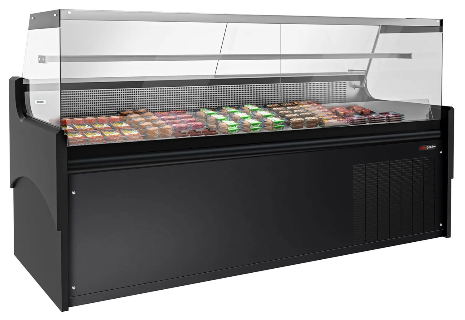 Холодильная витрина для мяса GGM Gastro KFTH248 (Black)
