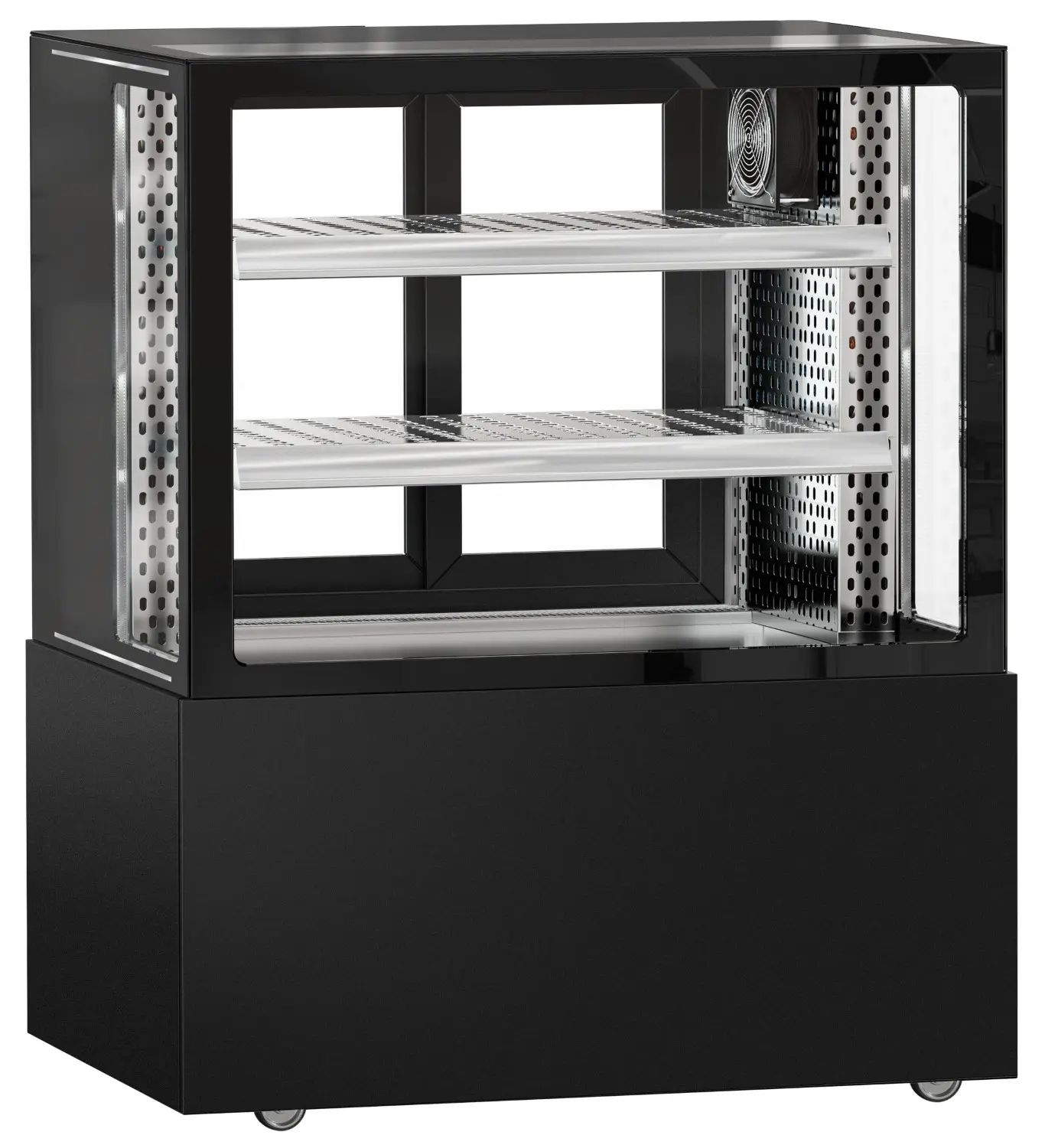 Холодильная витрина для мяса GGM Gastro KTFG107SM (Black) - 2