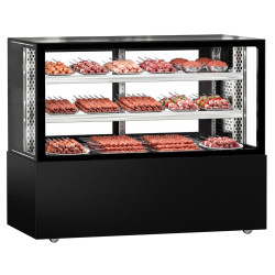 Холодильная витрина для мяса GGM Gastro Madrid KTFG157SM (Black)